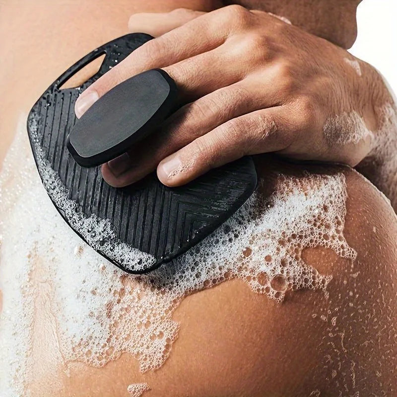 Oval Shaped Silicone Shower Brush