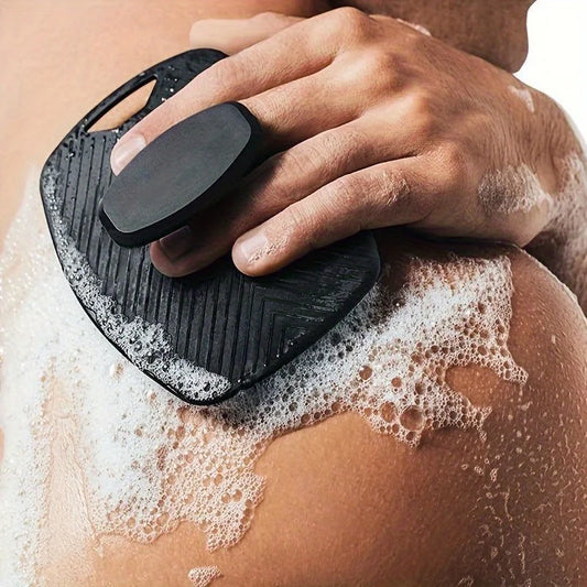 Oval Shaped Silicone Shower Brush